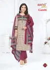 Gamthi Vol 12 By Aarvi Cotton Kurti With Bottom Dupatta Exporters In India